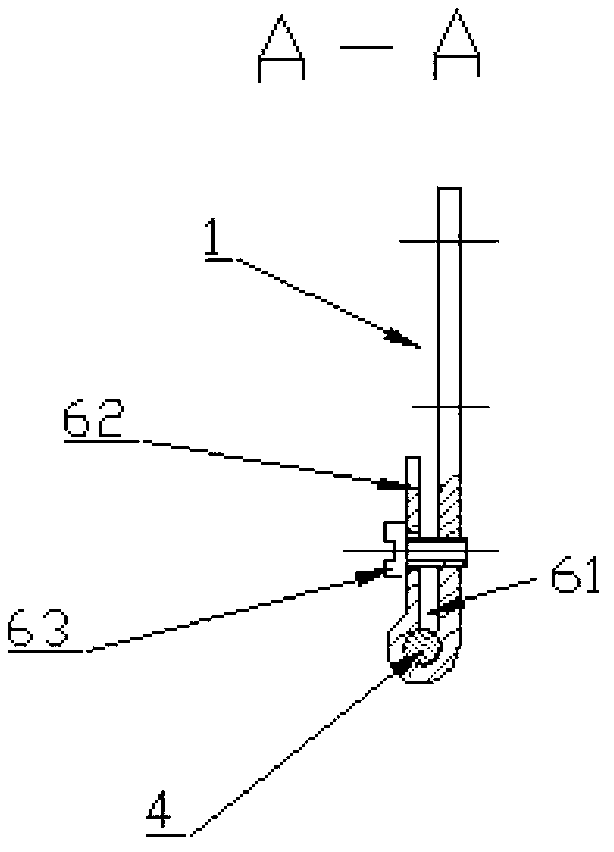 Display screen supporting frame with adjustable tilt angle