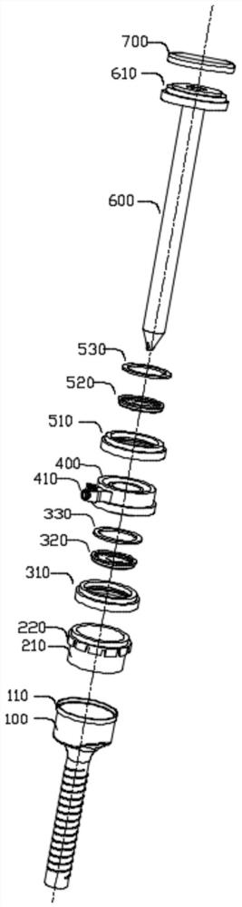 Abdominal drainage puncture device