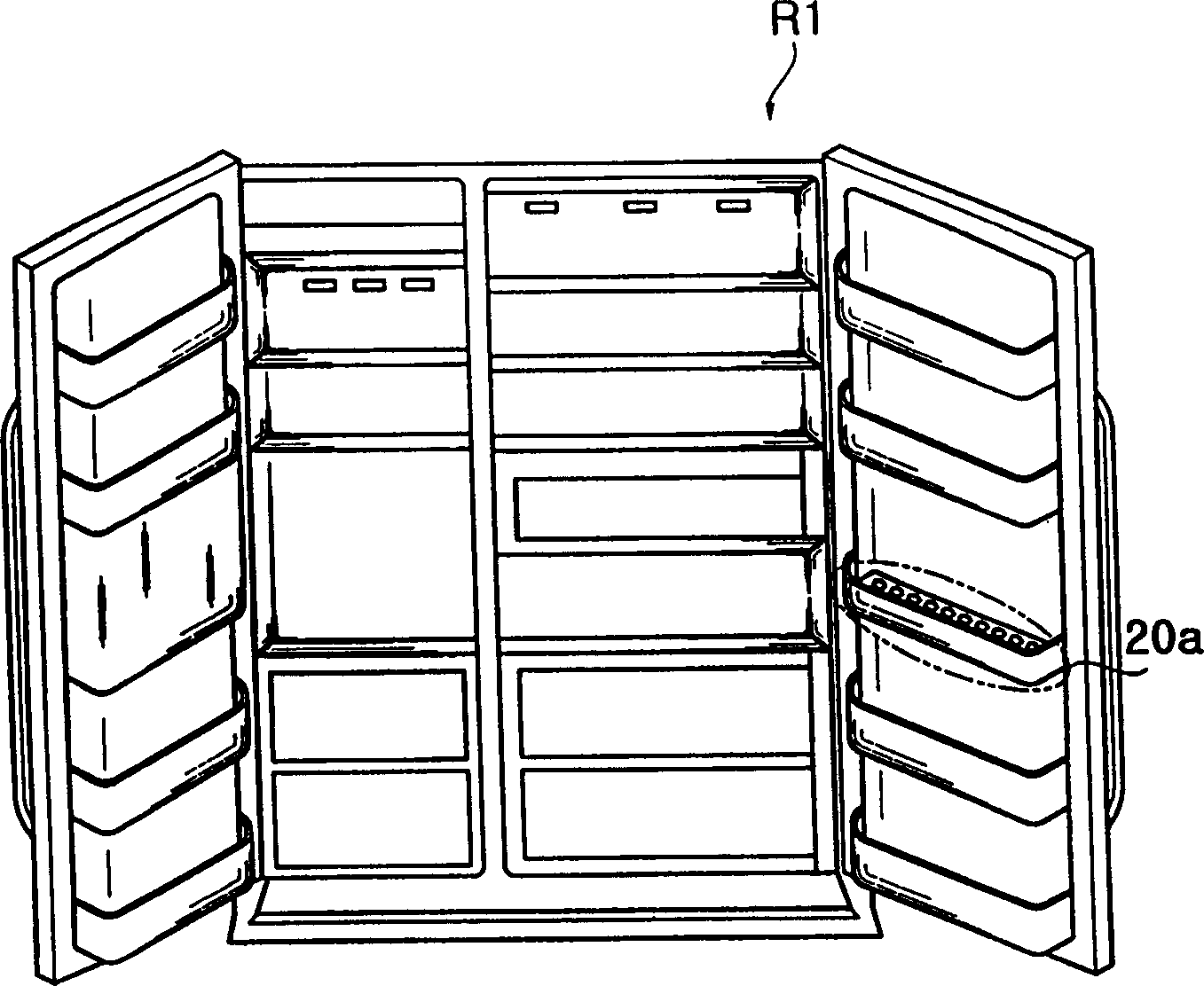 Automatic ordering foods type refrigerator and its operating method
