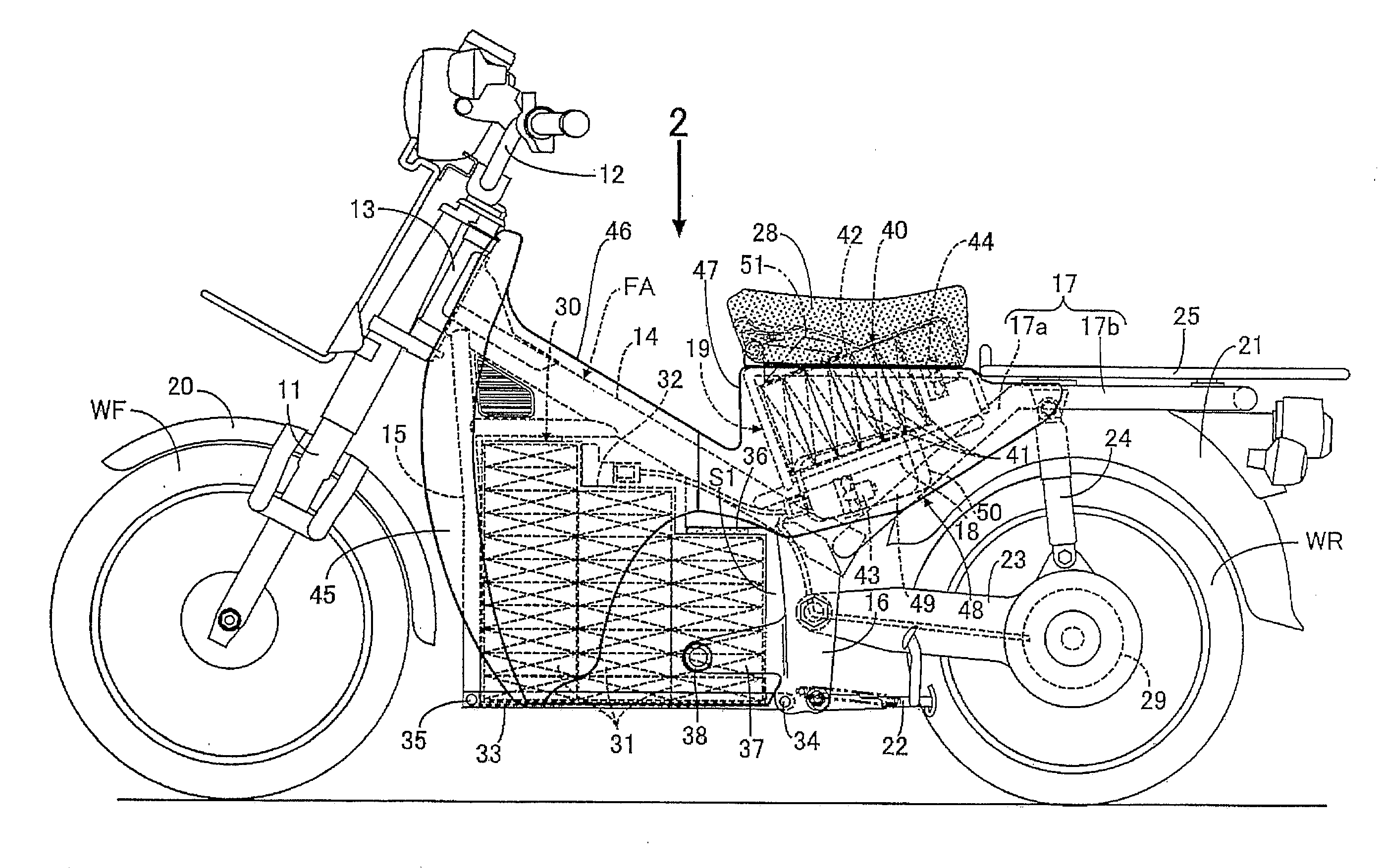 Saddle-ride electric vehicle