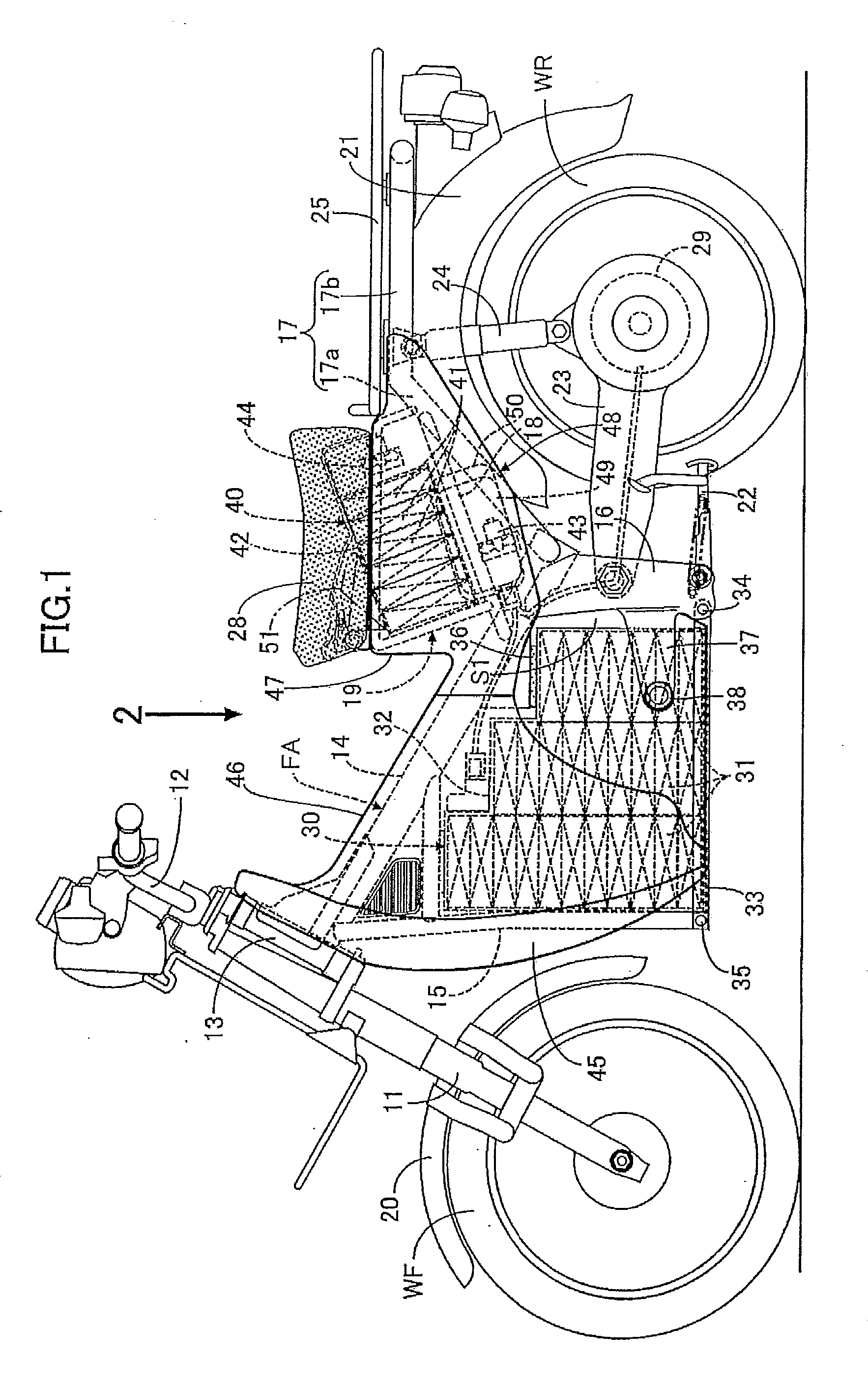 Saddle-ride electric vehicle