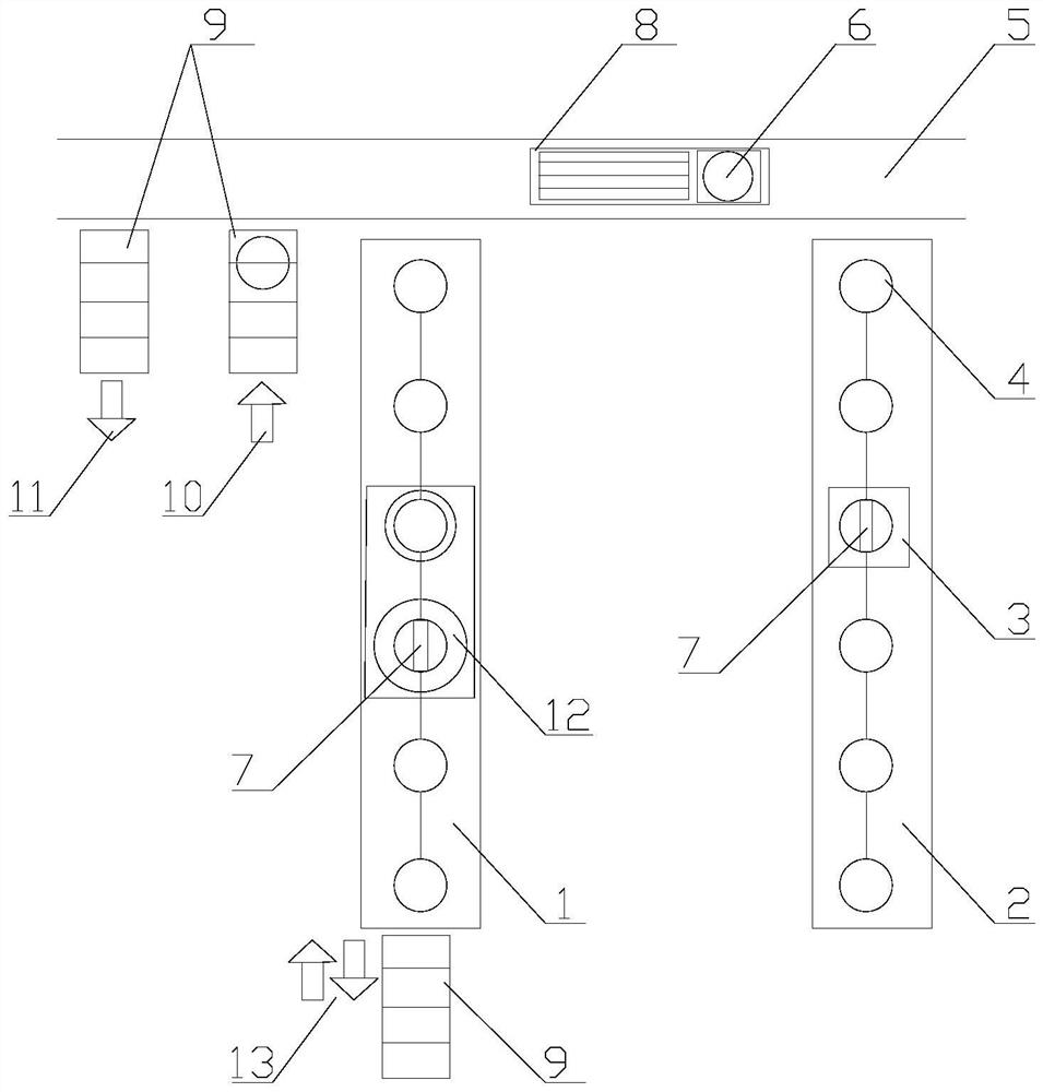 A multi-channel liquid batching automatic scheduling system and method