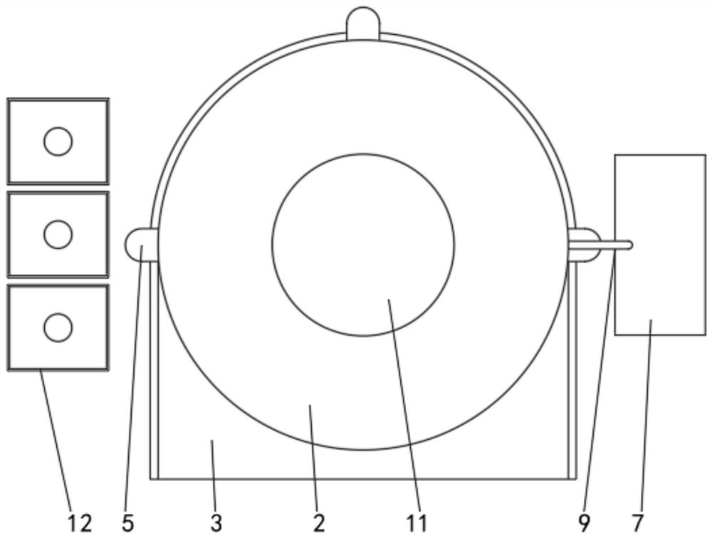 Mosquito-repellent incense raw material processing and mixing device