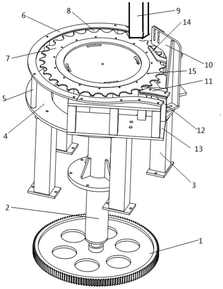 A convenient auxiliary device suitable for dumbbell assembly