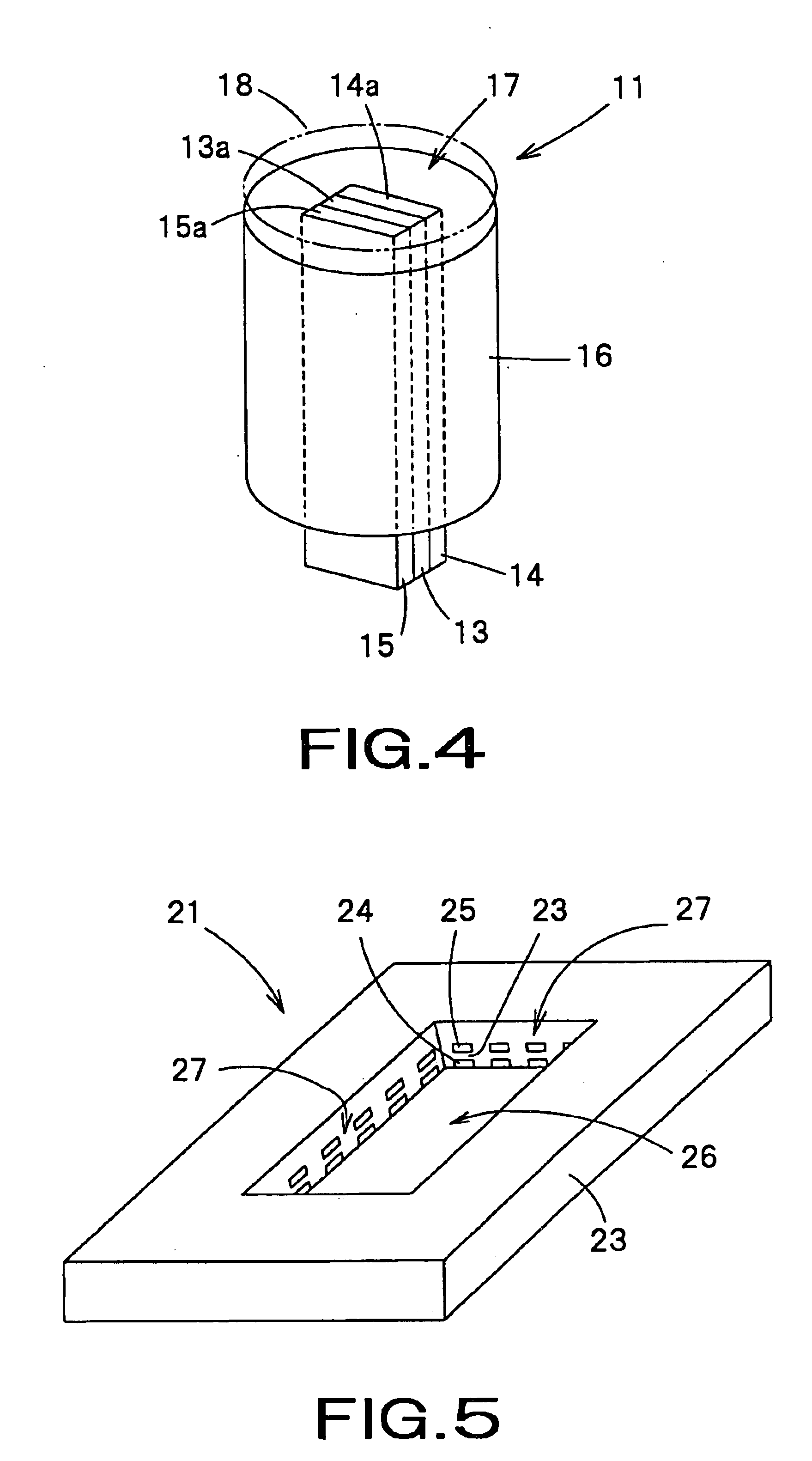 Phase change-type memory element and process for producing the same