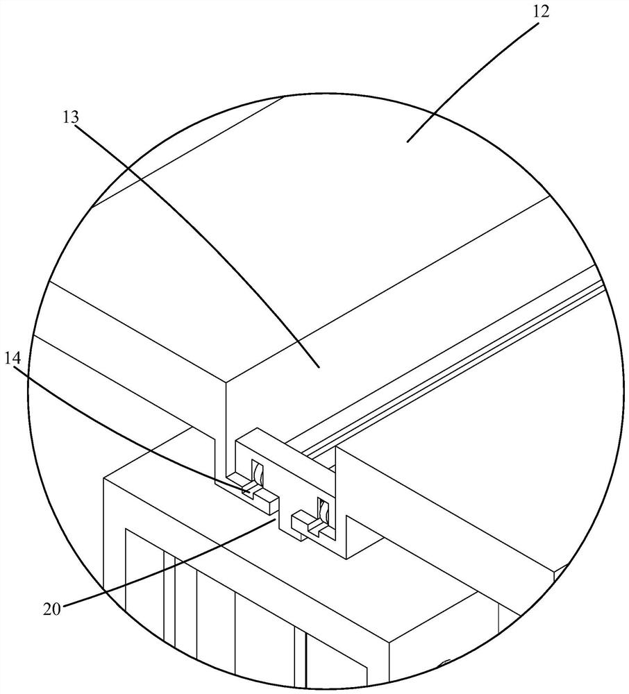 Take-out food bagging, packaging and order pasting machine