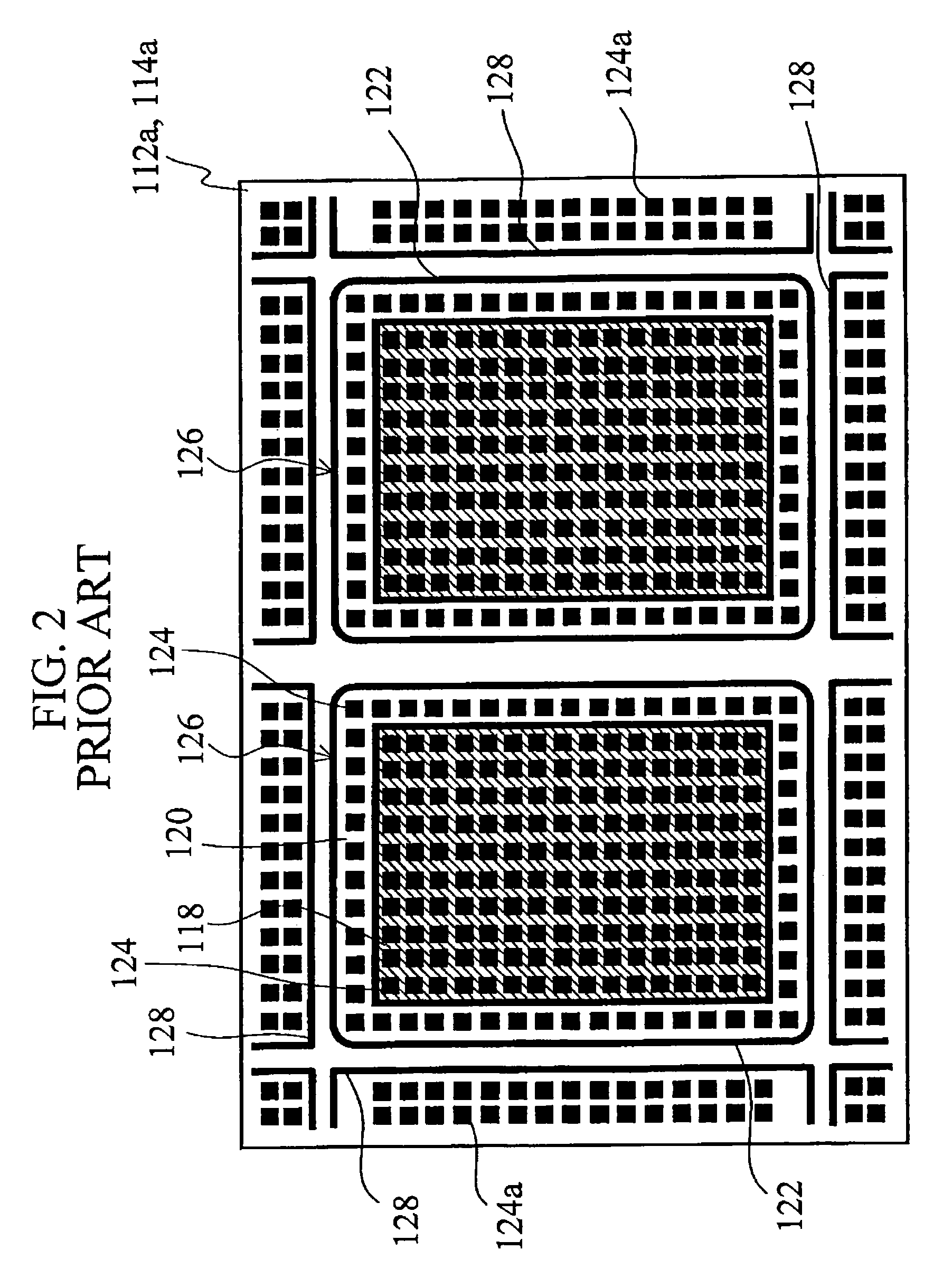 Liquid-crystal display device comprising a depression formed on inner surface of a substrate for receiving excess liquid crystal