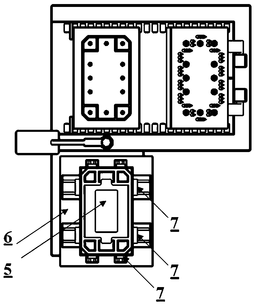 Shaping processing method and shaping processing device for metal bipolar plate welding warpage