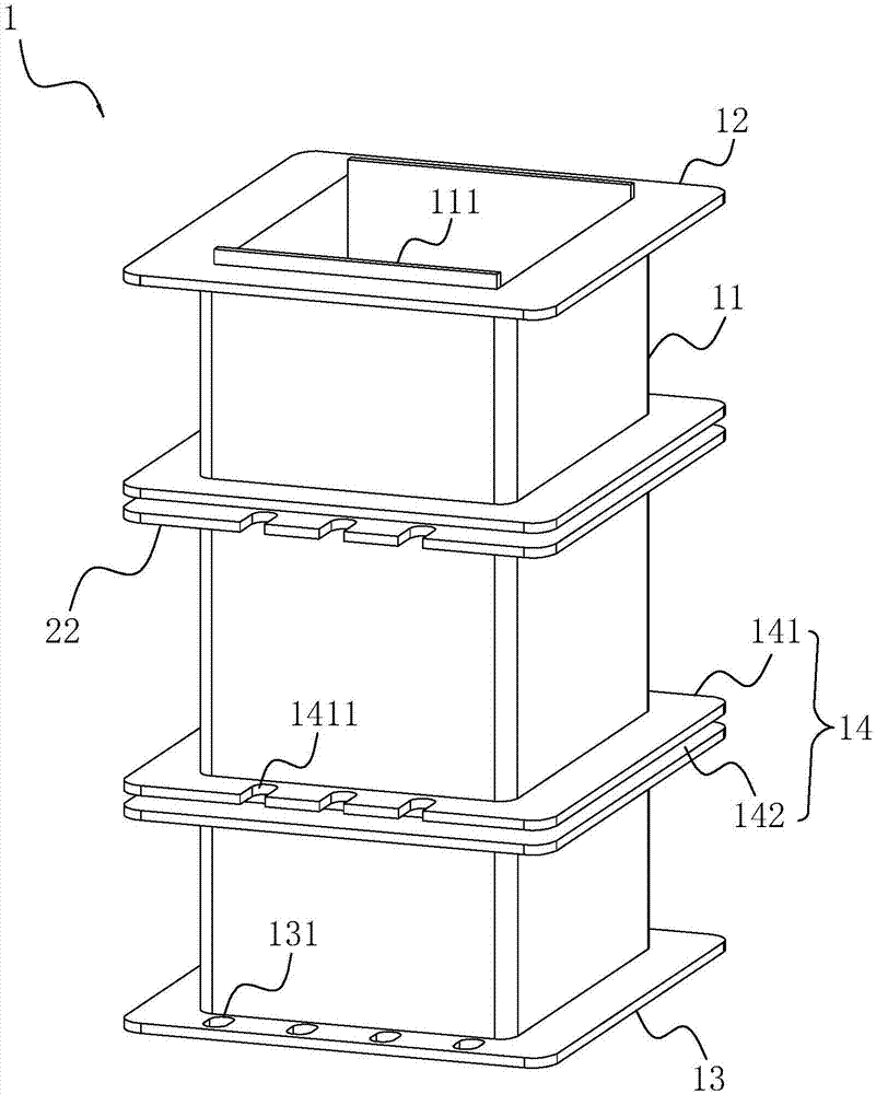 Wire storage frame, transformer comprising wire storage frame, and manufacturing method of transformer