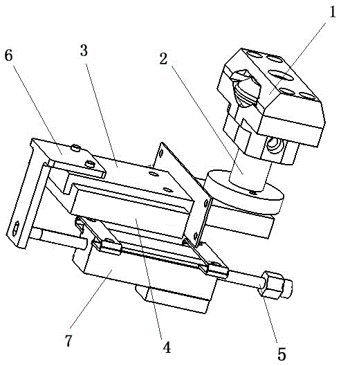 The Parallel Connection Structure of Measuring Wheel and Displacement Sensor of Track Measuring Instrument