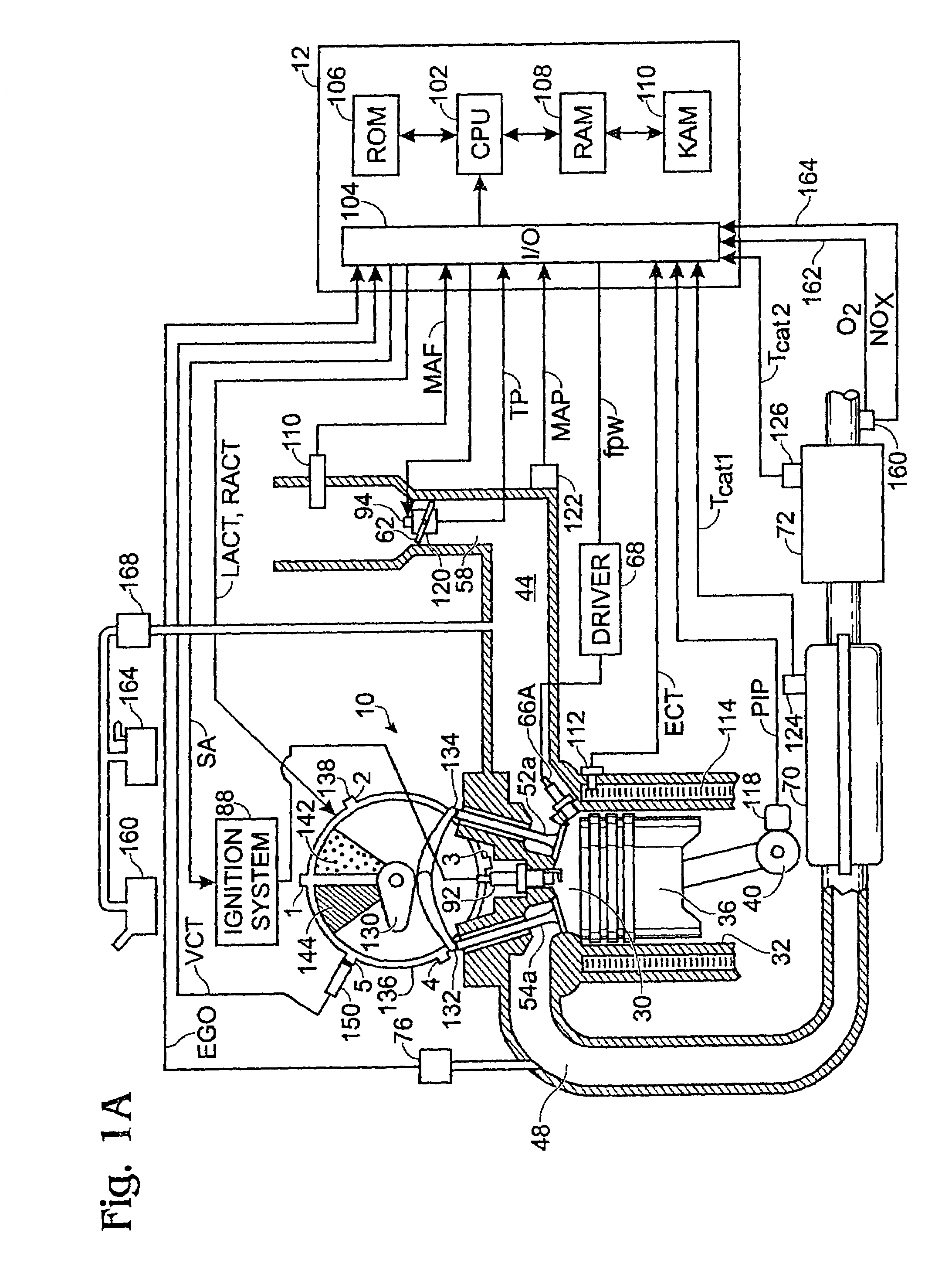 Engine system and method accounting for engine misfire