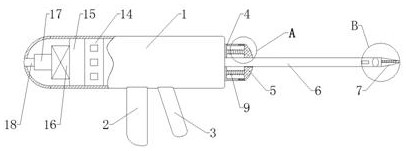 Individual operation type laparoscopic surgical instrument structure