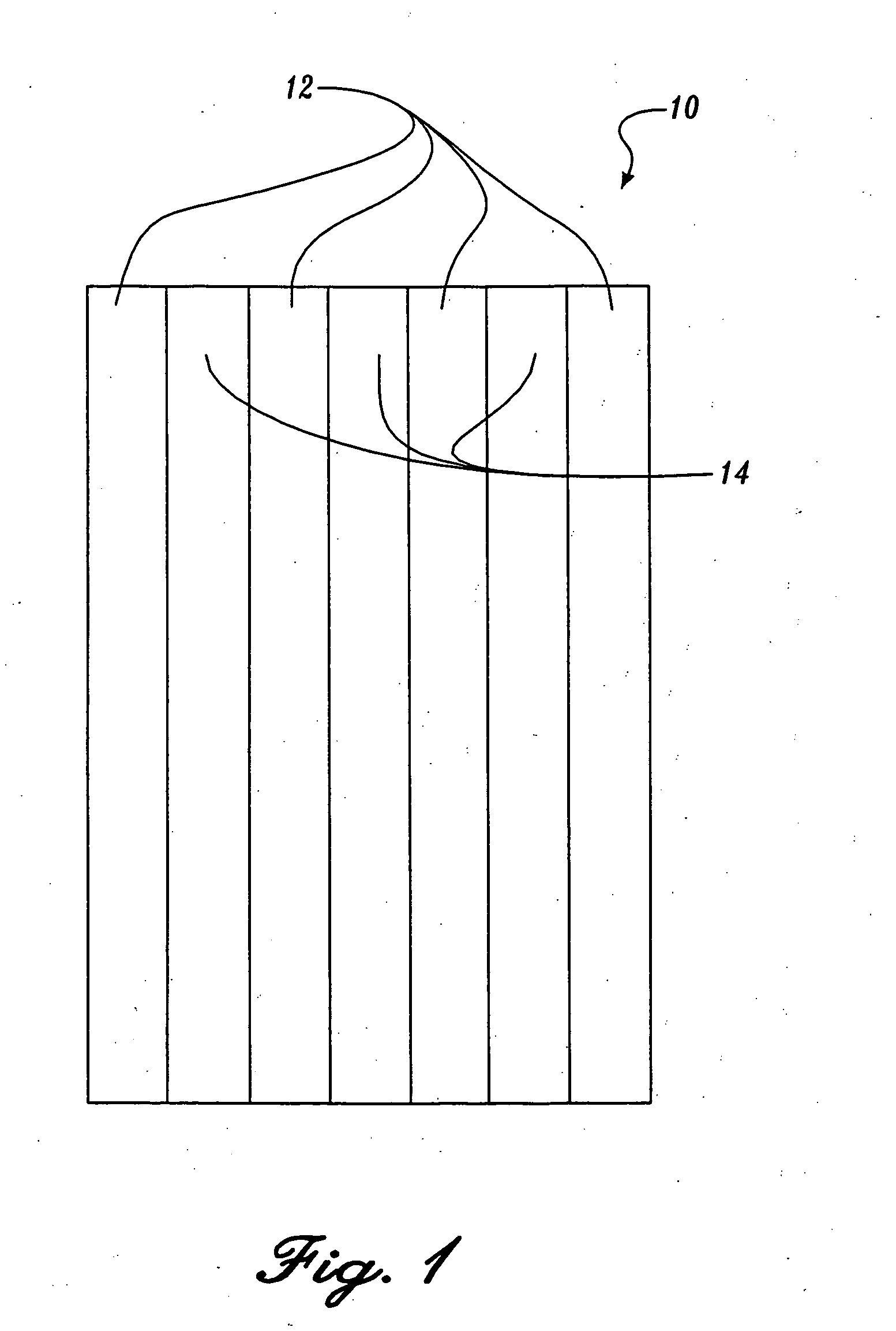 Fluted composite and related absorbent articles
