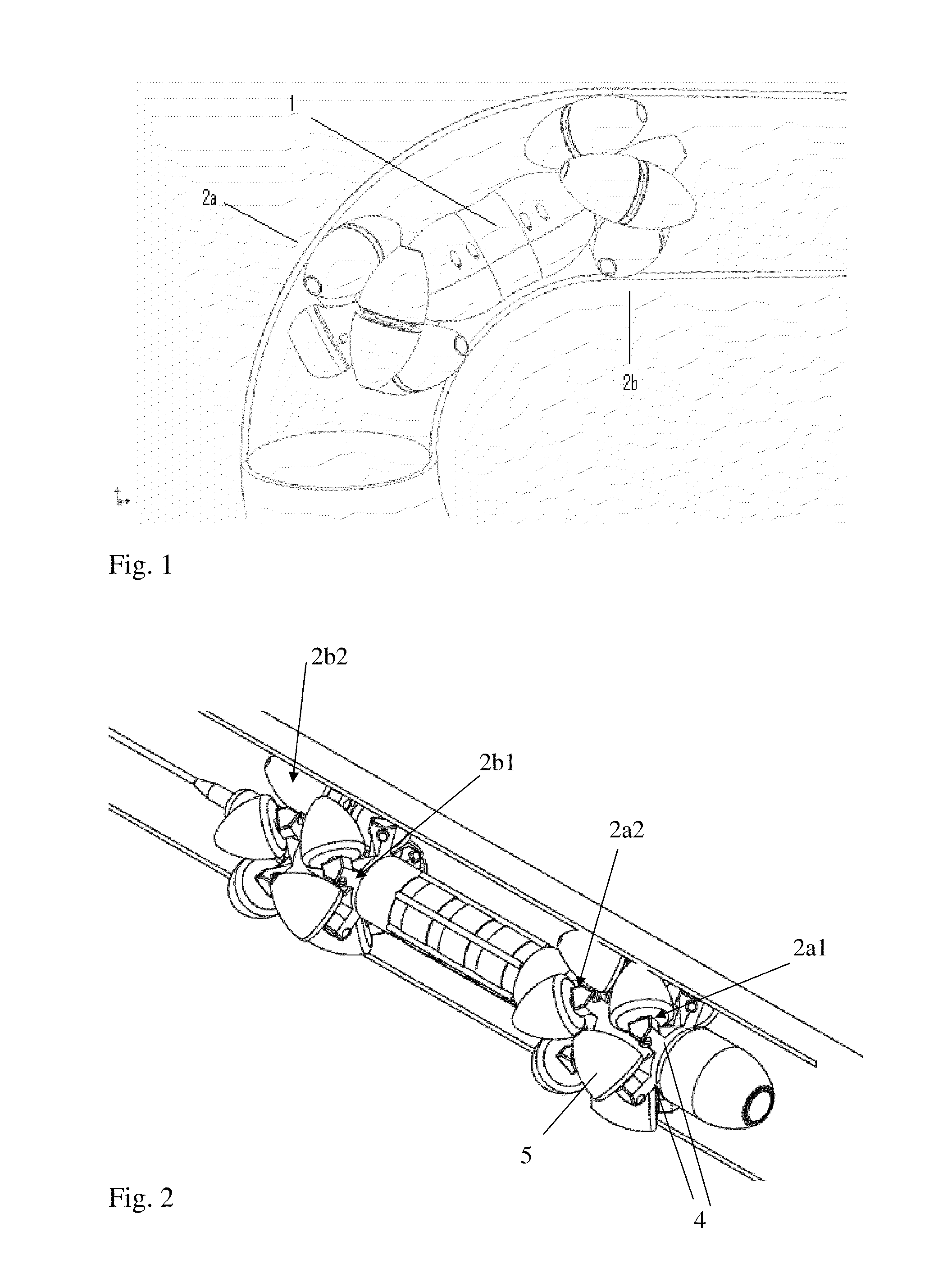 Internal conduit vehicle and method for performing operations in a pipeline