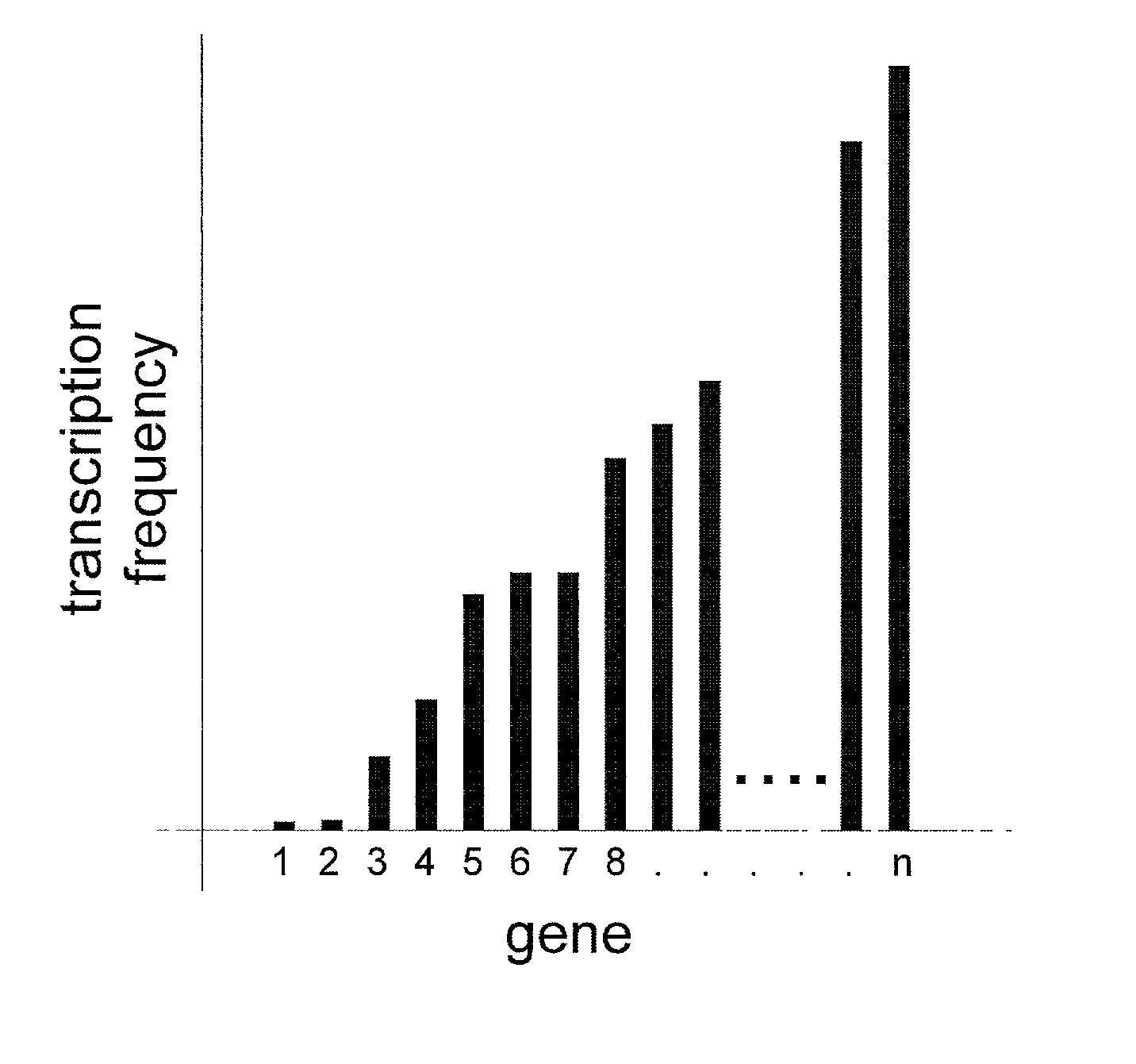 Methods for gene array analysis of nuclear runoff transcripts