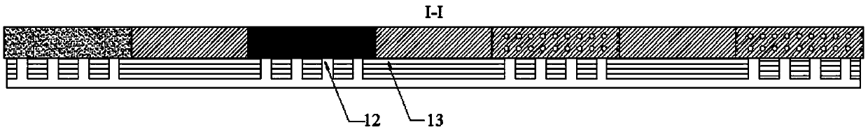 Mining method of vertical deep hole double drawing and synchronous filling stage