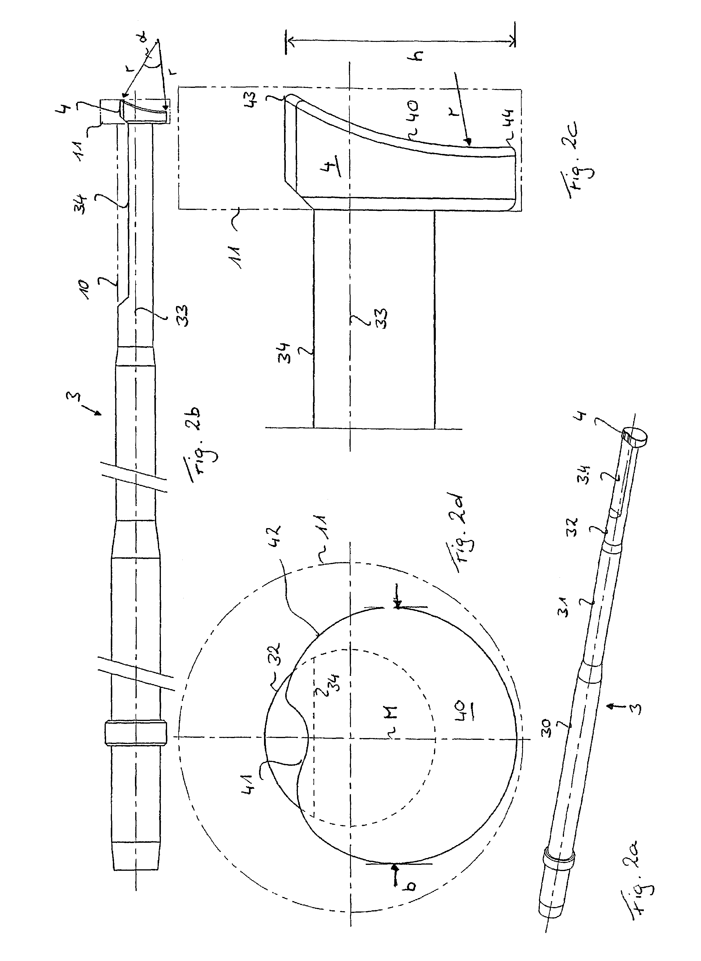 Plunger needle for an intraocular lens injector