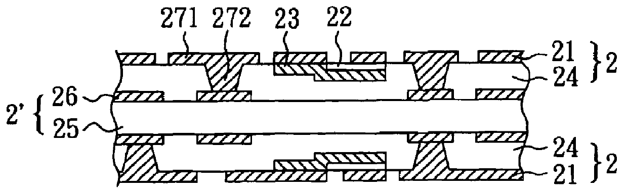 Method for fabricating circuit board structure with capacitors embedded therein