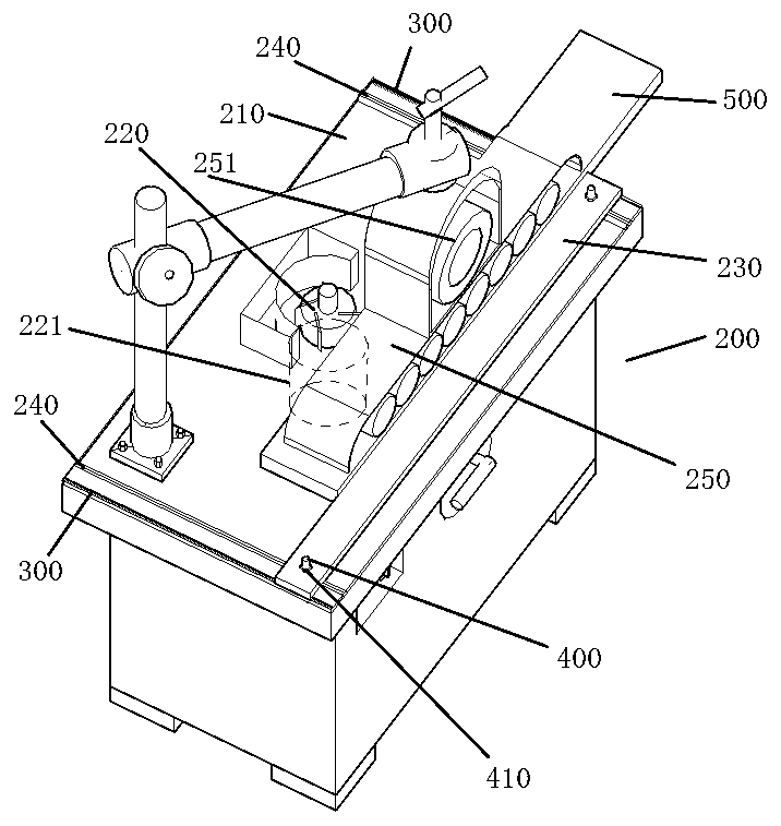 Wood plate processing assembly line device and working method thereof