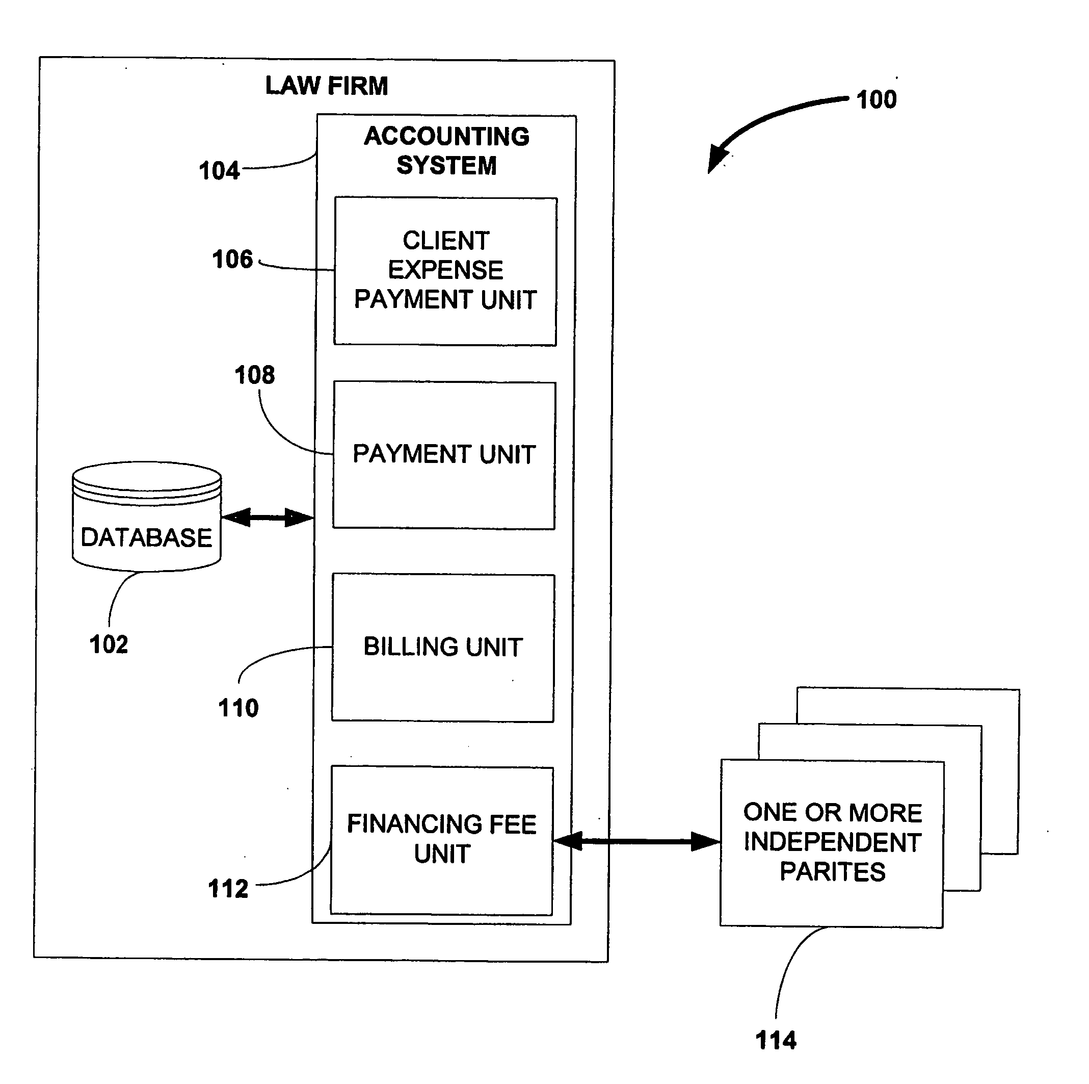 Method and apparatus for covering costs of law firm out-of-pocket expenses