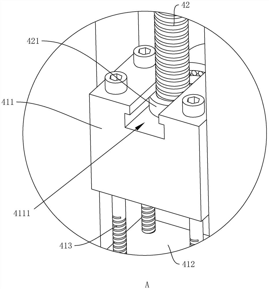 Die-cutting automatic material removing structure and die-cutting machine with same