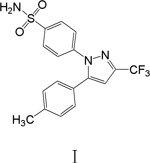 Celecoxib composition, and preparation method and application thereof