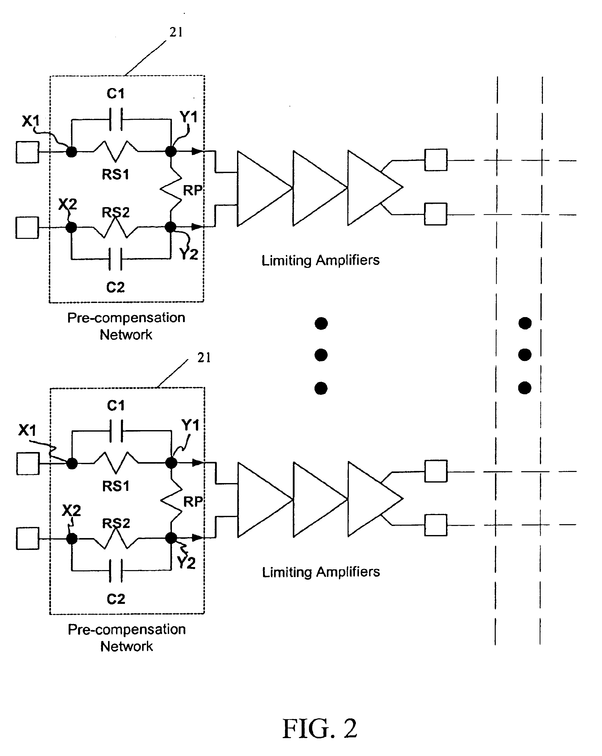 Crosspoint switch with switch matrix module