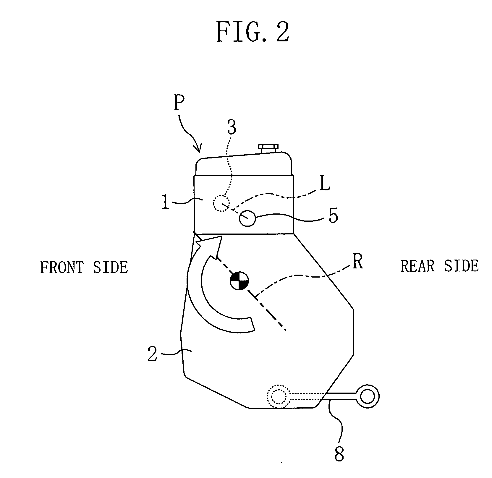 Vibration isolating mount device