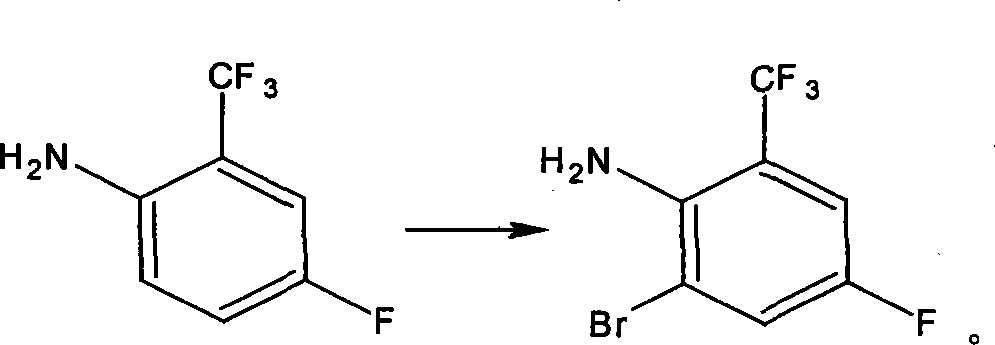 Preparation technique of 3-fluorine -5 bromine benzotrifluoride