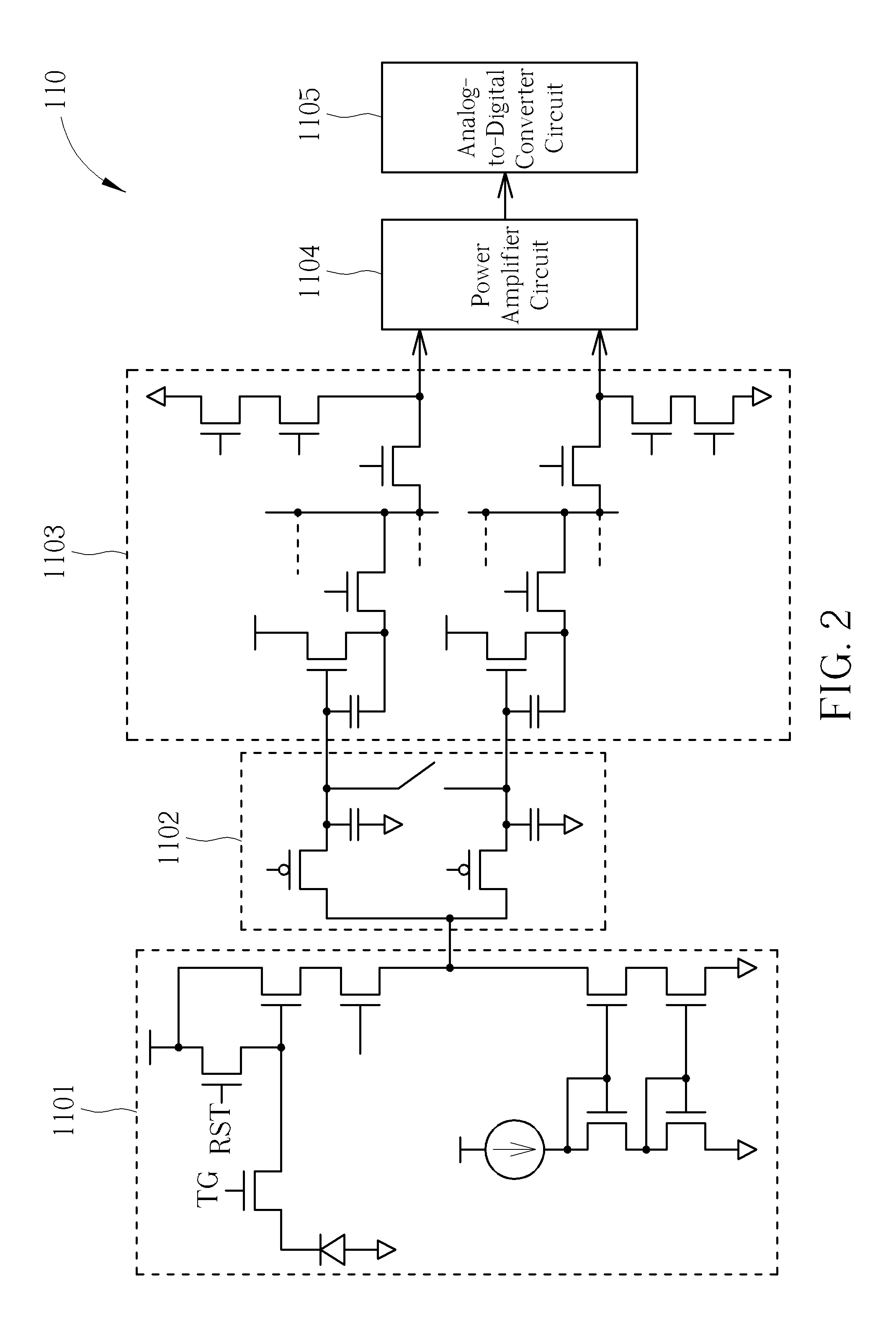 Method and apparatus for reducing fixed pattern noise of image sensor in digital domain