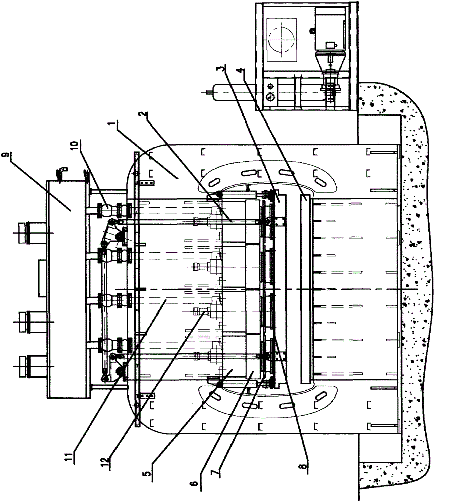 Hot-pressing laminator with uniform-type oil cylinder oil supply device