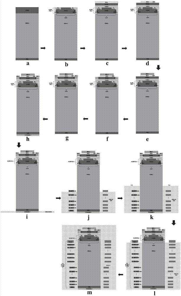 Vertical power electronic device based on floating gate-drain composite field plate