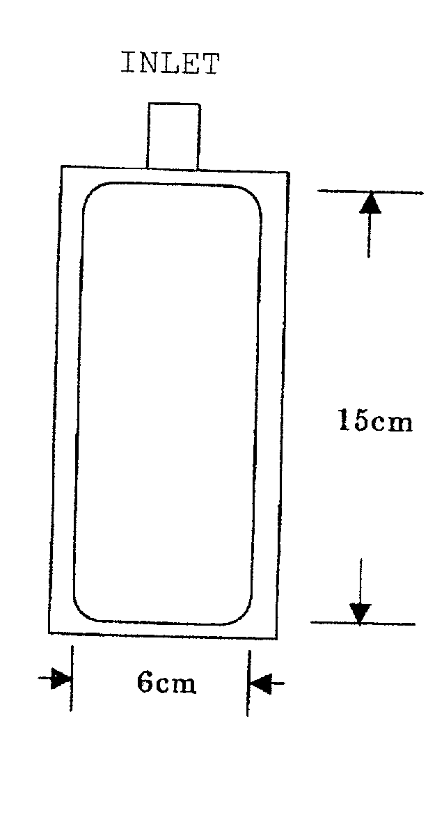 Plastic container containing albumin solution