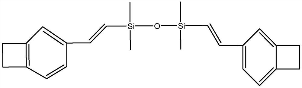 Benzocyclobutene-containing functionalized organosilicon compound and preparation method thereof