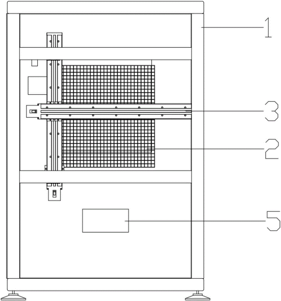 Automatic management cabinet and management method for machine tool cutter