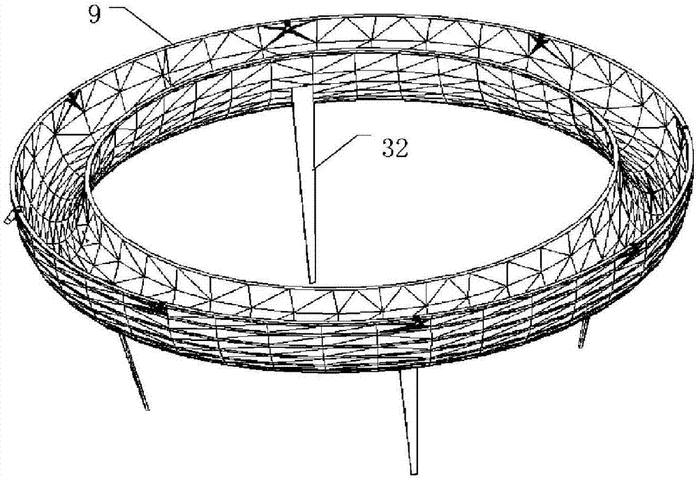 Umbrella tower type photobioreactor