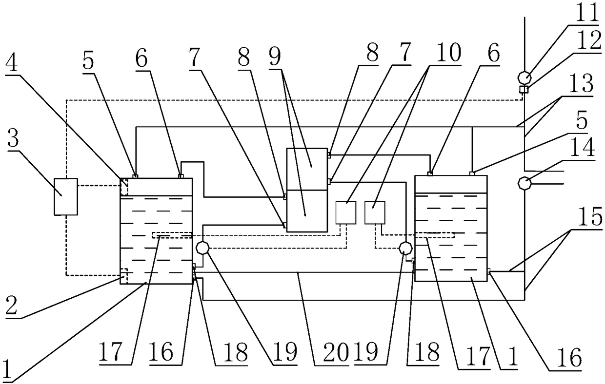 Train air energy water heater unit unit and its installation method for ensuring driving safety