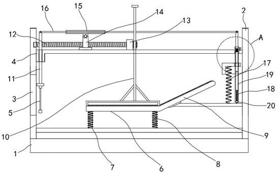 Traction frame for orthopedic nursing