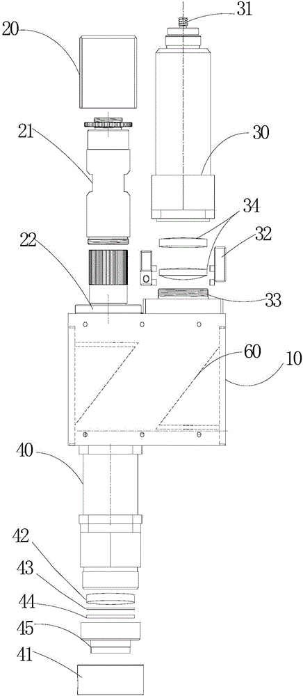 Integrated welding shooting structure and device and method for detecting automatic welding of cell