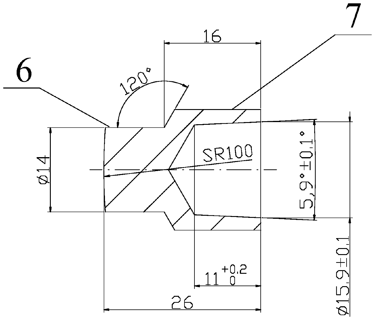 Method for reducing grinding frequency of aluminum alloy spot welding electrode