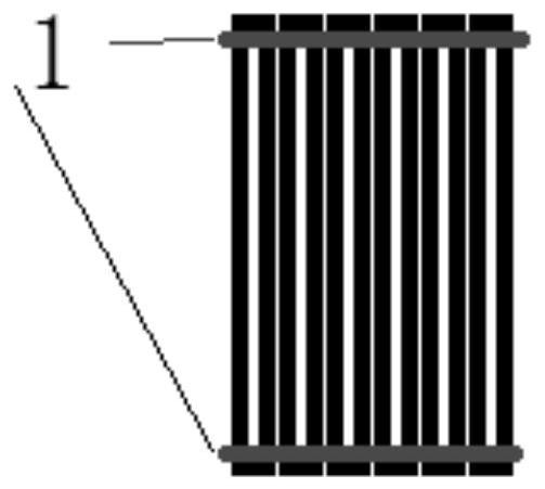 Method for preventing square billet from lateral bending in stack cooling process