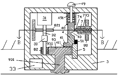 Computer display device assembly capable of preventing emergency power-off