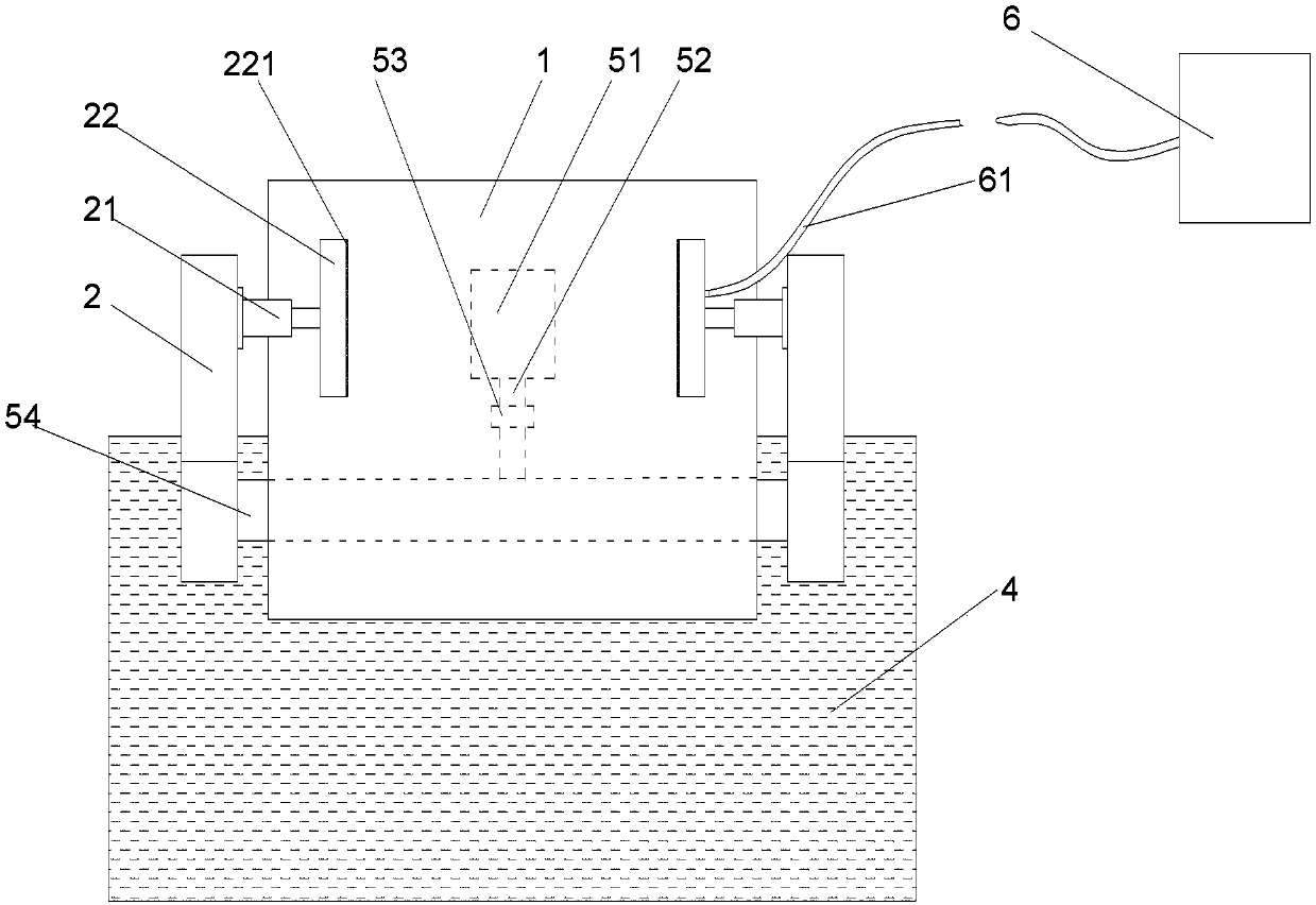 Testing system for sealing performance of motor and control method thereof