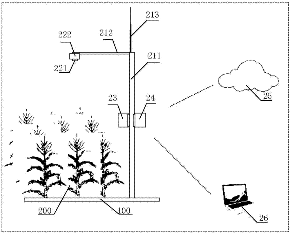 Maize canopy leaf color modeling system and method