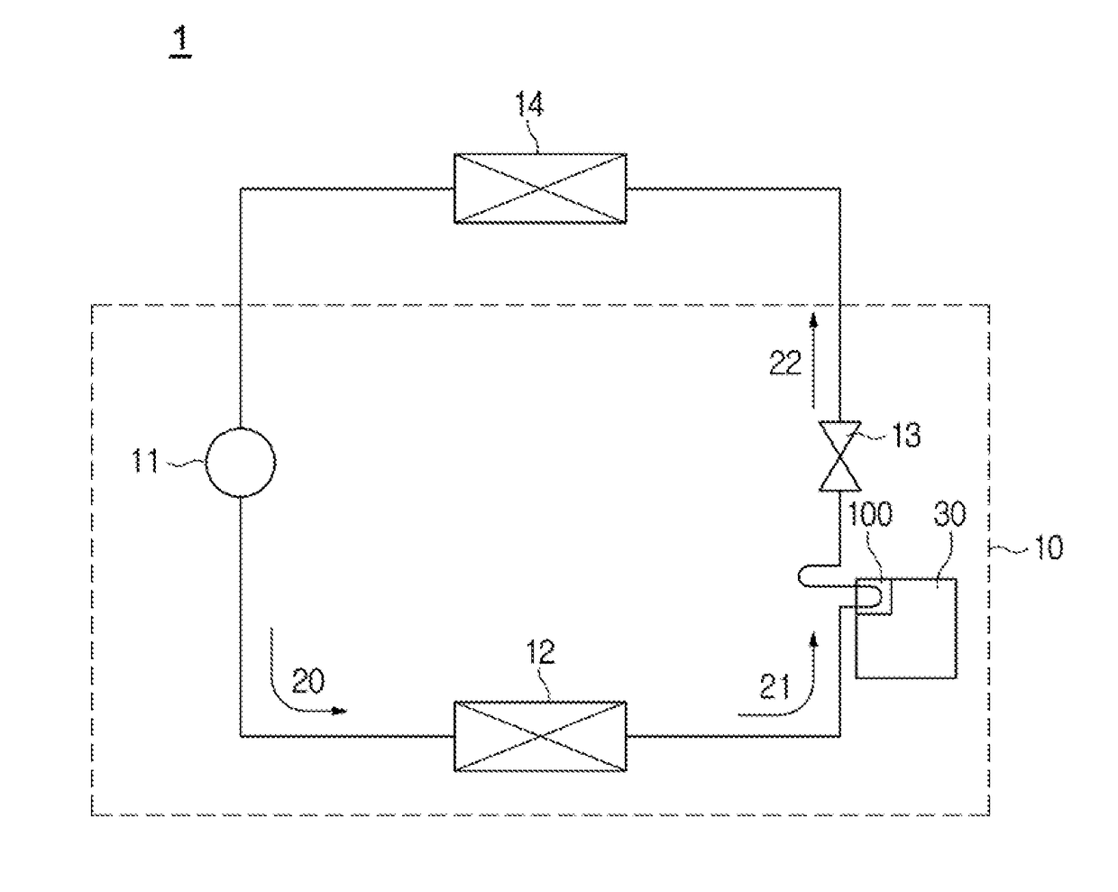 Outdoor unit of air conditioner, cooling unit applied to the outdoor unit, and method for manufacturing the cooling unit