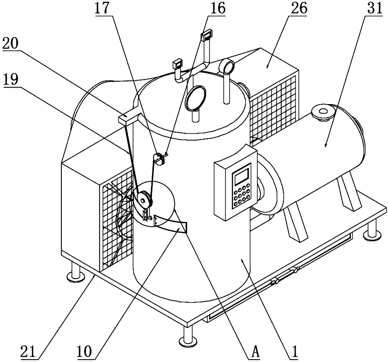 Converter for coke-oven gas to methanol