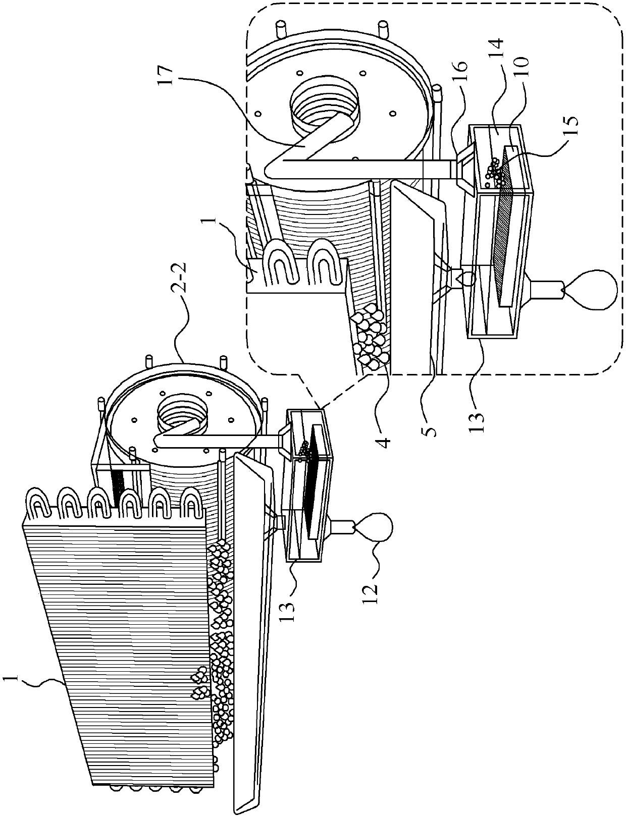 Cooling apparatus for killing fungi on dew condensation part by means of hydrogen generated by electrolyzing water condensed at dew condensation part of cooling apparatus