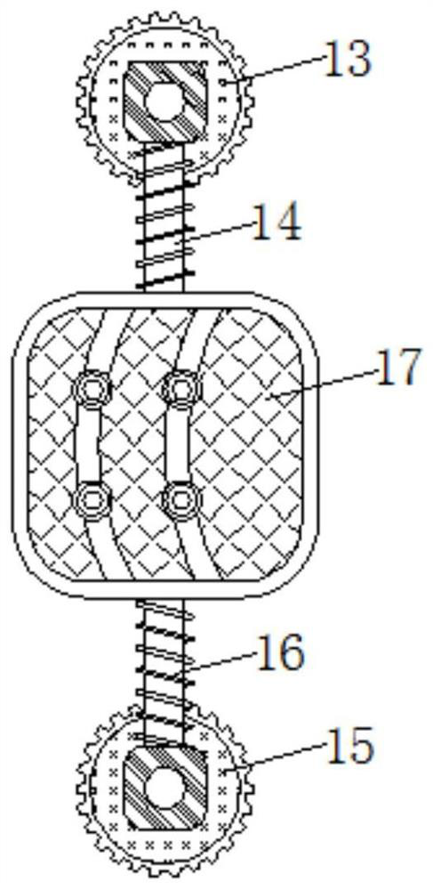 Staggered movable intelligent clothes hanger device for urban housing