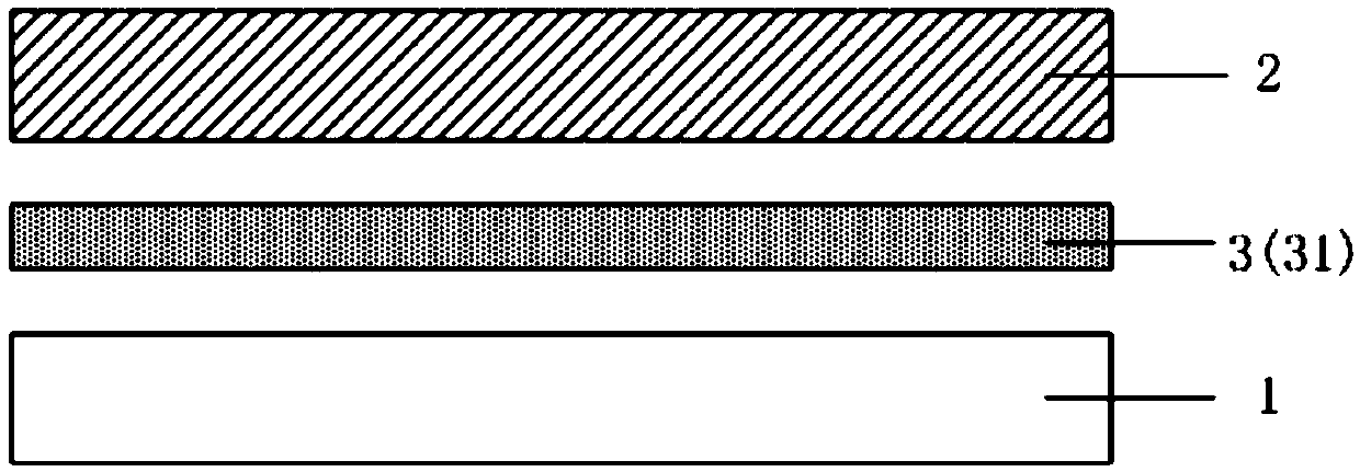 Substrate structure and attachment method and stripping method of flexible substrate thereof