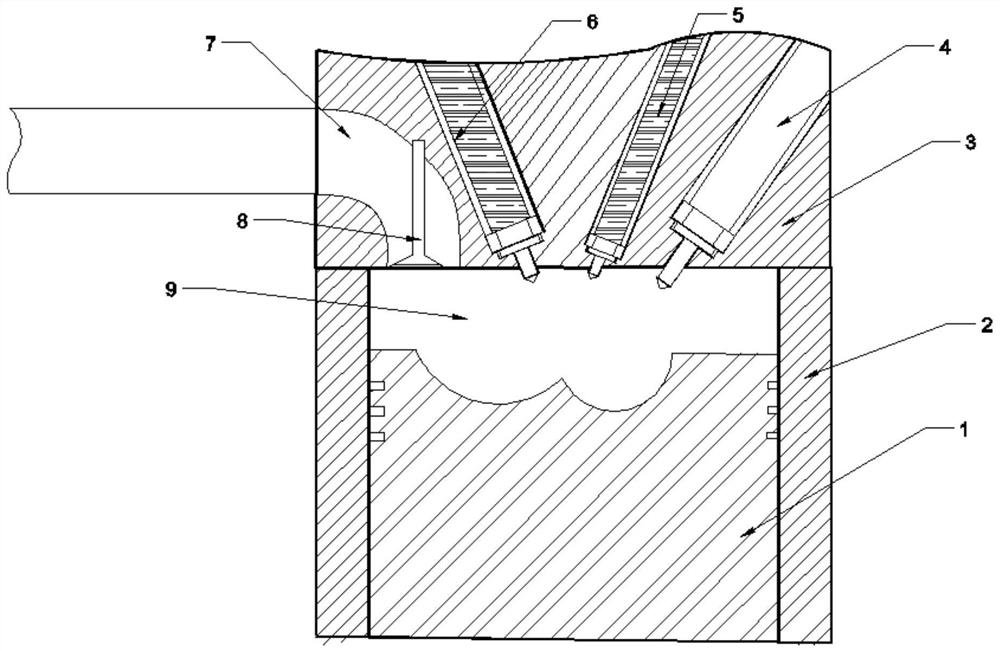 A Combustion Organization Method for Dual Fuel Engine Using High Pressure Natural Gas Injection Valve